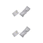 1/2/3/5 Christmas Tree Ribbon Lights Party Supplies För Silver white light 1 meter 10 lights 2Set