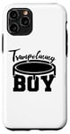 Coque pour iPhone 11 Pro Trampoline Guy Entraîneur de trampoline