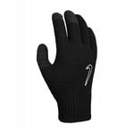 Nike Kids Unisex Childrens/Kids Knitted Tech Grip Gloves (Black) material_Synthetic - Size Small/Medium