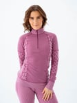 Kari Traa Smekker Half Zip - Dame - Rosa - XS