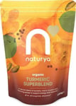 Naturya Organic Turmeric Vibrant Super Blend Support Energy Immunity 250g New