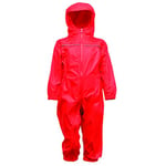 Regatta Combinaison de pluie pour enfant Rouge classique 60-72 mois