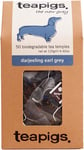 Teapigs Darjeeling Earl Grey Tea Bags Made with Whole Leaves 1 Pack of 50 Tea