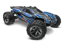 Traxxas Rustler 4x4 VXL RTR TQI TSM HD Blå