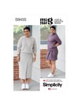Simplicity Misses' MIMI G Knit Top and Skirts Sewing Pattern, S9450