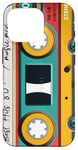 Coque pour iPhone 16 Pro Cassette Audio musique rétro année 1980 - 80s mixe best of