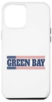 iPhone 14 Pro Max Green Bay USA Flag Patriotic Pride Varsity Green Bay Case