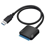 Kurphy USB 3.0 to 2.5"/3.5" IDE SATA Hard Drive Adapter HDD Transfer Converter Cable Drive adapter HDD cable