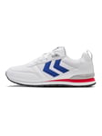 hummel Mixte Monaco 86 PERFORÉ Basket, Blanc/Bleu/Rouge, 37.5 EU