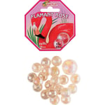 Billes - Filet de 20 billes + 1 calot - Rose - Flamant rose - Jeu - Enfant