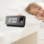 Projection Alarm Clock 360 Degree Flexible Adjust Digital Alarm Clocks For