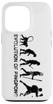 Coque pour iPhone 13 Pro Ping Pong Evolution pour les joueurs de tennis de table