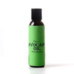 Mystic Moments | Organic Avocado Virgin Carrier Oil 125ml - Pure & Natural Oil Perfect For Hair, Face, Nails, Aromatherapy, Massage and Oil Dilution Vegan GMO Free