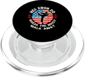 Rex Kwon Do Drapeau Américain Taekwondo Arts Martiaux Sport PopSockets PopGrip pour MagSafe