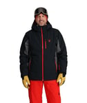 Spyder Vertex Jacket Veste de Ski Homme, Noir, XL