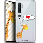 Caseink Case for Xiaomi Mi Note 10 / Pro (6.47) [HD Gel Pattern Printed in France, Love Saint Valentine's Day Collection, Soft and Ultra Slim]