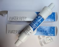 2x DD-7098 497818 3019974100 Genuine Daewoo external inline fridge water filter