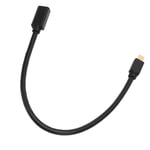 Mini Displayport Cable 1.4 Approx 11.8in Male To Mini DisplayPort Female 8K QCS