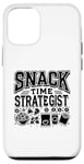 Coque pour iPhone 12/12 Pro Snack Time Strategist Babysitter Babysitter Nounou