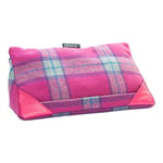 CRAGGI i-Pad Coussin pour Tablette en Tweed Rose 2 Positions pour visualiser Votre Appareil, Taille Unique