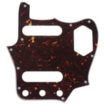 Musiclily Pro 4Ply Tortoise 10 Hole Guitar Pickguard For JPN Fender Japan Jaguar