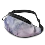 XCNGG Sac de taille en cours d'exécution Sac de taille de loisirs Sac de taille Sac de taille de mode Marble Belt Bag 13.7 X 5.5 inch Unisex Running Waist Packs Fashion Casual Waist Bag, Can Hold Smal
