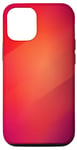 Coque pour iPhone 13 Violet jaune rouge dégradé