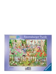 Cosy Café Secret Garden 1000P Toys Puzzles And Games Puzzles Classic Puzzles Multi/patterned Ravensburger