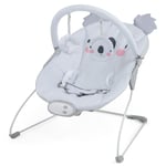 Portable Baby Bouncer with Detachable Toy Bar for Babies 0-6 Months Old 9kg