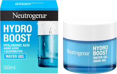 Neutrogena Hydro Boost Water Gel Face Moisturiser, with Hyaluronic Acid for Dry