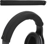 Housse de Bandeau Compatible avec AudioTechnica ATH M50X / M50 / M40X / M40 / M30X / M20X - Protection en néoprène pour Bandeau Casque Audio - Noir