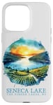 iPhone 15 Pro Max Seneca Lake Sunset Vineyard Finger Lakes NY Nostalgic Art Case