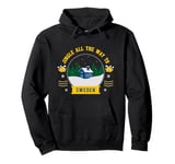 Jingle All The Way To Sweden - Swedish Christmas Travel Pullover Hoodie