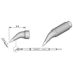 JBC C210-008 Cartouche de rechange Advanced Serie C210 pour poste de micro soudure T210-A - Plat - 1,3 x 6 mm