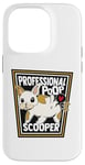 Coque pour iPhone 14 Pro Professional Poop Scooper Chien Wauwau Bouledogue français