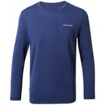 Craghoppers Boys NosiLife Jago Wicking Long Sleeved T Shirt - Blue - Size 11Y