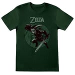 Legend Of Zelda Mens Link Pose T-Shirt - L