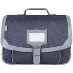 Cartable Tann's  Cartable 35  Owen Ref 5-35272 Gris 35*27*14.5 cm