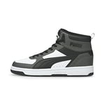 PUMA Unisex Rebound Joy Baskets, Dark Shadow Puma Black Puma White, 44.5 EU