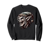 Goblincore, Scary Goblin, Troll & Imp Sweatshirt