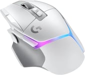 G502 X Plus Lightspeed Souris Gaming Rvb Sans Fil - Souris Optique Boutons Hybrides Lightforce, Lightsync Rvb, Capteur Gaming Hero 25K, Compatible Avec Pc - Macos/Windows - Blanc