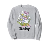 Disney Mickey And Friends Daisy Duck Floral Portrait Sweatshirt