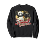 Kung Fu Panda 2 Po A Real Warrior Never Quits Action Pose Sweatshirt