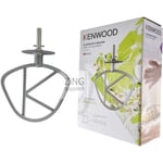 Kenwood CHEF Mixer Aluminium K Beater Attachment NO CIRCLIP KAT50.000CA Genuine