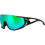 Lunettes de soleil Eassun  MORTIROLO. Matt black/green revo lens.