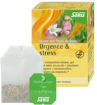 Salus Tisane Urgence & Stress aux Fleurs de Bach AB - À Base de Mélisse, de Lavande et d'Élixirs Floraux - Relaxation, Détente - 15 Sachets