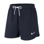 Nike Short de Football dn Tricot Dri-Fit pour Femme, Bleu (Obsidienne/Blanc), L