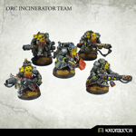 Kromlech Orc Incinerator Team (5) Brand New KRM088