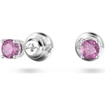 Boucles oreilles Swarovski  Boucles d'oreilles clous  roses