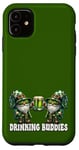 iPhone 11 Green Gnomes In St Patricks Day Costume For Drinking Buddies Case